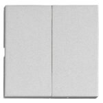 EV122302-- Wippe S 55 für Serien-, Doppelwechselschalt, Doppeltast,Silb<br><u>Verkaufseinheit: 1Stk</u>