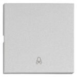 EV122303-- Wippe S 55 mit Symbol Glocke, Silber<br><u>Verkaufseinheit: 1Stk</u>