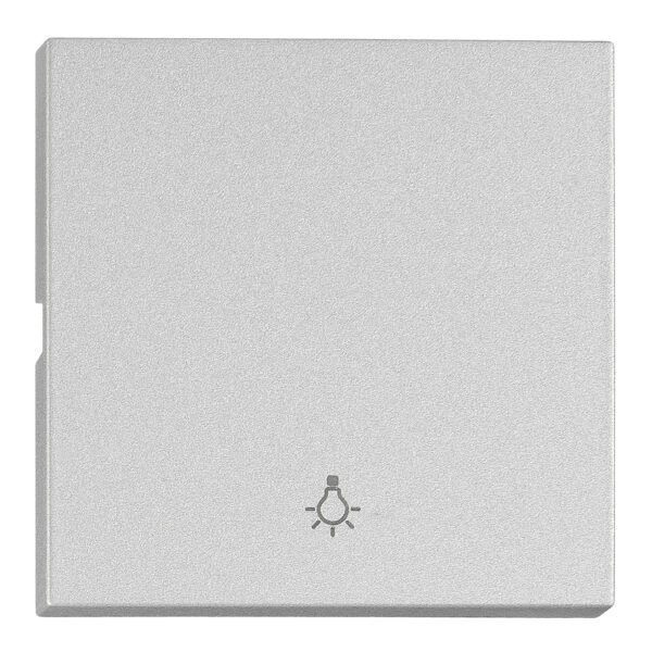 EV122305-- Wippe S 55 mit Symbol Licht, Silber<br><u>Verkaufseinheit: 1Stk</u>