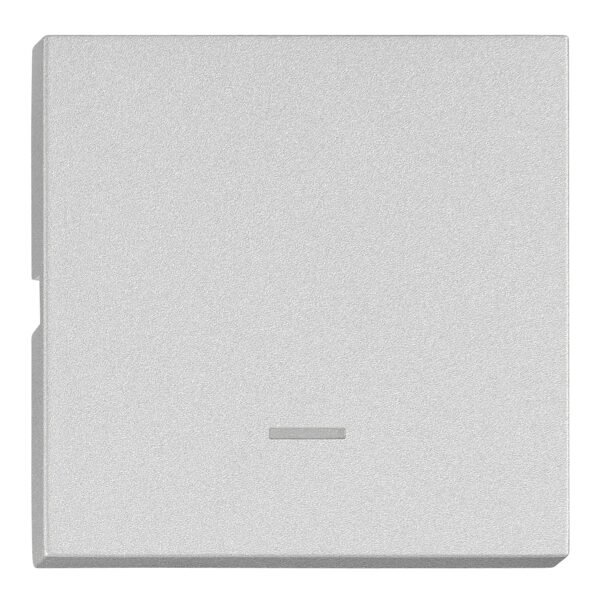 EV122307-- Wippe S 55 mit transparenter Linse, Silber<br><u>Verkaufseinheit: 1Stk</u>