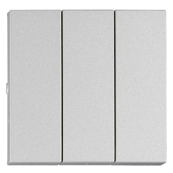 EV122316-- Wippe S 55 für Ausschalter 3 fach, Silber<br><u>Verkaufseinheit: 1Stk</u>