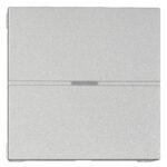 EV123326-- Aufsatz Universal-Dimmer 3-150W/VA, silber<br><u>Verkaufseinheit: 1Stk</u>