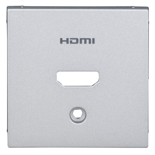EV124051-- HDMI Aufsatz, silber<br><u>Verkaufseinheit: 1Stk</u>