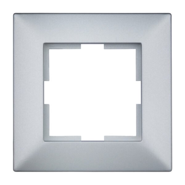 EV125001-- Rahmen 1-fach, CLASSIC, Silber<br><u>Verkaufseinheit: 1Stk</u>