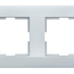 EV125004-- Rahmen 4-fach, Design CLASSIC, Silber<br><u>Verkaufseinheit: 1Stk</u>