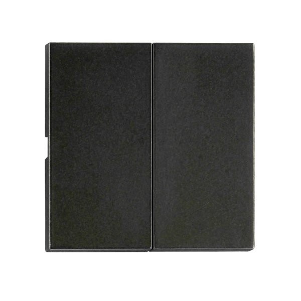 EV132302-- Wippe S 55 für Serien-, Doppelwechselschalt, Doppeltast, sw<br><u>Verkaufseinheit: 1Stk</u>