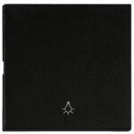 EV132305-- Wippe S 55 mit Symbol Licht, schwarz<br><u>Verkaufseinheit: 1Stk</u>