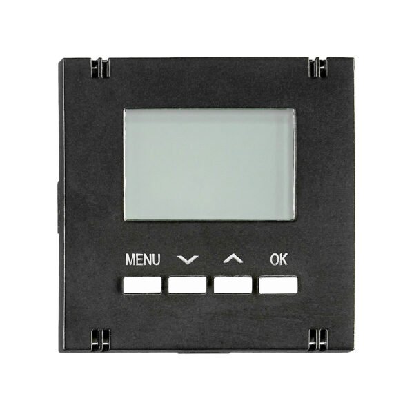 EV133308-- Elektronischer Jalousieschalter-Aufsatz, schwarz<br><u>Verkaufseinheit: 1Stk</u>