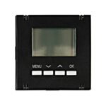 EV133363-- Fußbodenthermostat Aufsatz, schwarz<br><u>Verkaufseinheit: 1Stk</u>