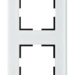 EV145004W- Rahmen 4-fach, Glas weiß<br><u>Verkaufseinheit: 1Stk</u>