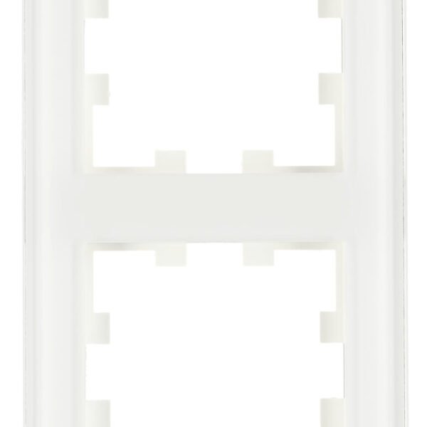 EV145304W- Rahmen 4-fach, Glas weiß<br><u>Verkaufseinheit: 1Stk</u>