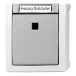 EV210008-- Heizung Not-Ausschalter, 16A, 2polig, Schraubklemme<br><u>Verkaufseinheit: 1Stk</u>