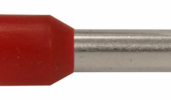 GI55730105 Aderendhülse isoliert, 10mm², L1= 21mm<br><u>Verkaufseinheit: 100Stk</u>