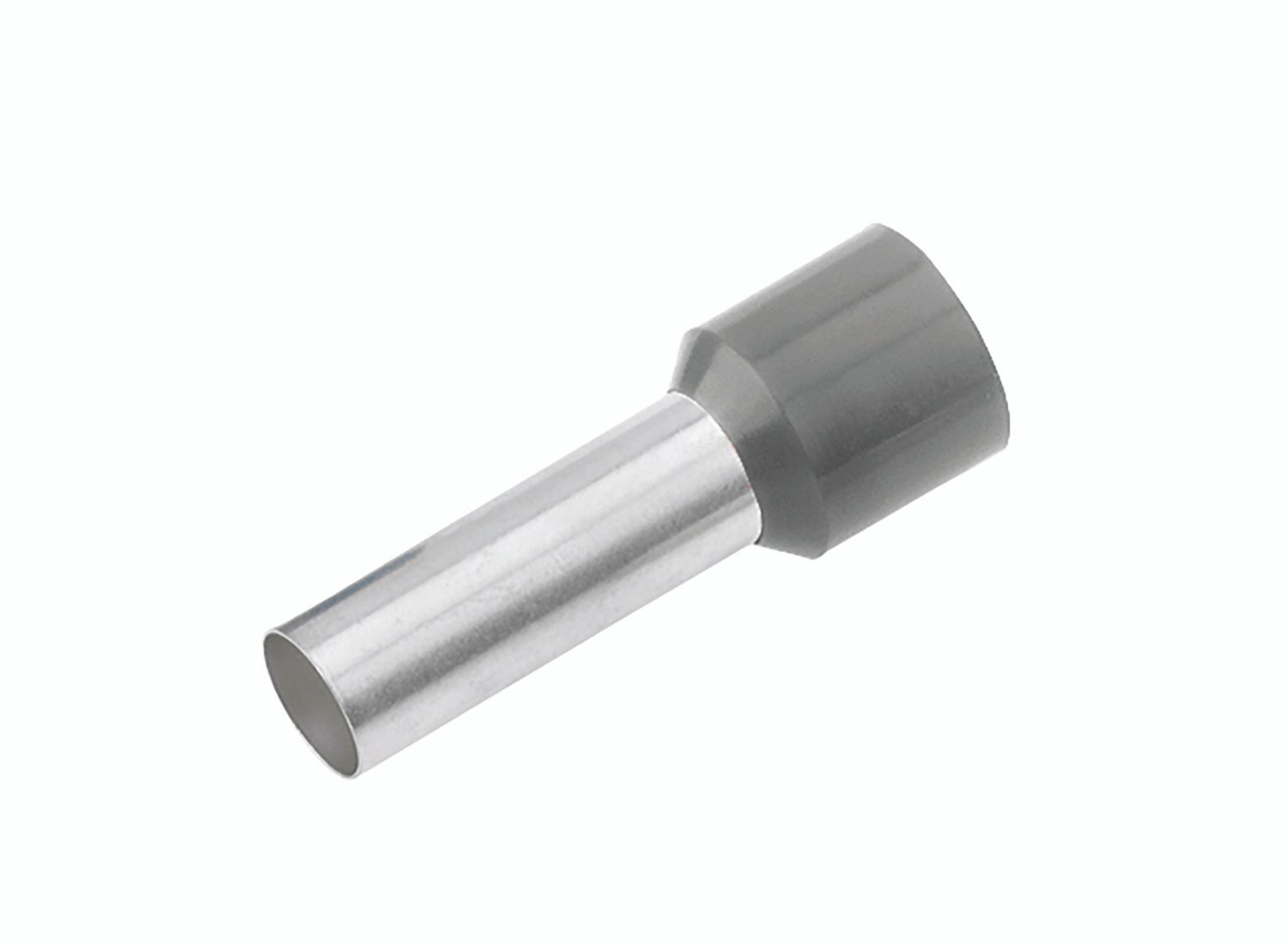 f_gic182344- GIC182344- Aderendhülse isoliert, 4mm², L1= 10mm, grau<br><u>Verkaufseinheit: 100Stk</u> – Bild 1