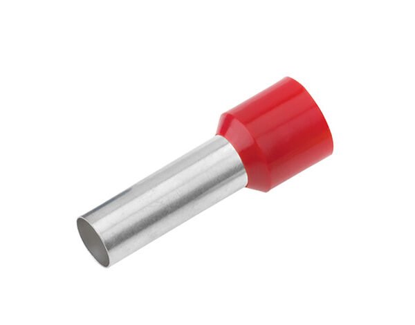 GIC182366- Aderendhülse isoliert, 35mm², L1= 16mm, rot<br><u>Verkaufseinheit: 50Stk</u>