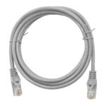 H5GLG02K0G Patchkabel RJ45 geschirmt Cat.5e, PVC, grau, 2,0m<br><u>Verkaufseinheit: 1Stk</u>