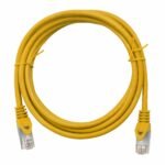 H5GLY02K0Y Patchkabel RJ45 geschirmt Cat.5e, PVC, gelb, 2,0m<br><u>Verkaufseinheit: 1Stk</u>