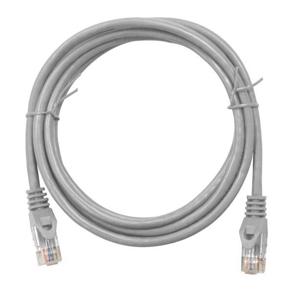 H6ULG00K5G Patchkabel RJ45 ungeschirmt Cat.6, PVC, grau, 0,5m<br><u>Verkaufseinheit: 1Stk</u>