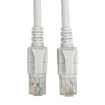 H6USG02K0G LED Patchkabel RJ45 ungeschirmt Cat.6, LS0H, grau, 2,0m<br><u>Verkaufseinheit: 1Stk</u>