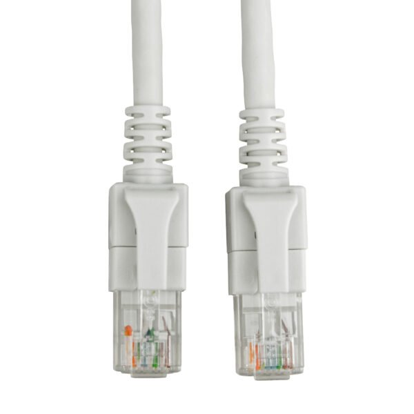 H6USG02K0G LED Patchkabel RJ45 ungeschirmt Cat.6, LS0H, grau, 2,0m<br><u>Verkaufseinheit: 1Stk</u>