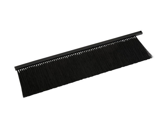HDZA0003-- Bürsteneinsatz für Wandschrank DW / HSATG, 300x70mm, schwarz<br><u>Verkaufseinheit: 1Stk</u>