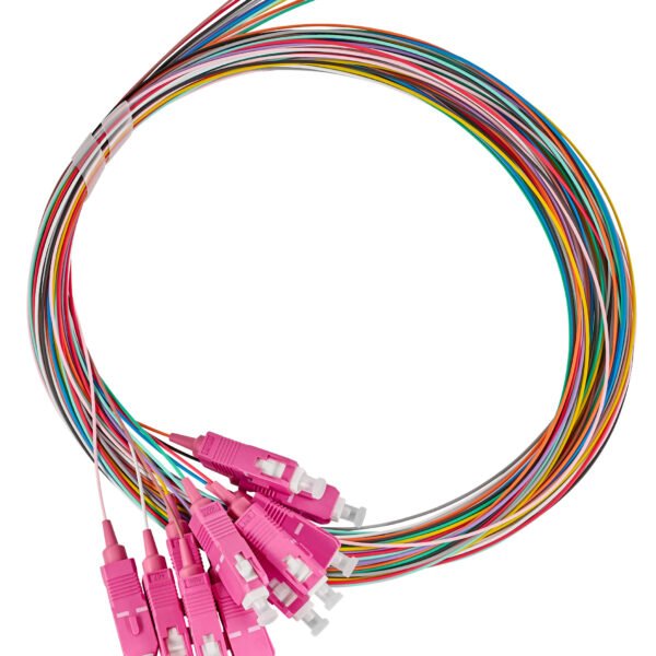 HLP04C122P LWL Pigtail SC, 50/125µm OM4, 2,0m, Easy Strip, 12Stk<br><u>Verkaufseinheit: 1VE</u>