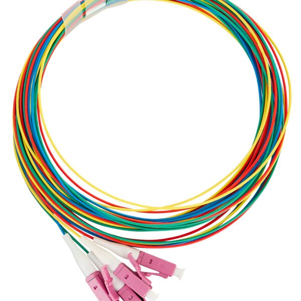 HLP04L042P LWL Pigtail LC, 50/125µm OM4, 2,0m, Easy Strip, 4Stk<br><u>Verkaufseinheit: 1VE</u>