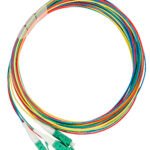 HLP09M042P LWL Pigtail LC/APC, 9/125µm OS2, 2,0m, Easy Strip, 4Stk<br><u>Verkaufseinheit: 1VE</u>