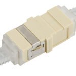 HMOL000103 LWL Kupplung LC-Duplex, Multimode phbr, ohne Flansch, grau<br><u>Verkaufseinheit: 1Stk</u>