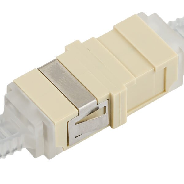 HMOL000103 LWL Kupplung LC-Duplex, Multimode phbr, ohne Flansch, grau<br><u>Verkaufseinheit: 1Stk</u>