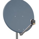 HSATA080AA SAT Antenne 80/75cm, Alu,39dB Gain,Arm klappbar,Anthrazit<br><u>Verkaufseinheit: 1Stk</u>