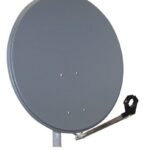 HSATA080SA SAT Antenne 80/75cm, Stahl,39dB Gain,Arm klappbar,Anthrazit<br><u>Verkaufseinheit: 1Stk</u>