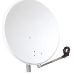HSATA080SW SAT Antenne 80/75cm, Stahl, 39dB Gain, Arm klappbar, Weiß<br><u>Verkaufseinheit: 1Stk</u>