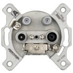 HSATD4M--- SAT Stichdose 4Loch, Radio / TV / 2x SAT, Class A<br><u>Verkaufseinheit: 1Stk</u>