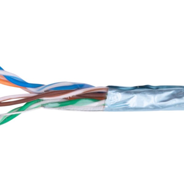 HSEKF424E3 F/UTP Kabel Cat.5e, 4x2xAWG24/1, PE, OUTDOOR, schwarz<br><u>Verkaufseinheit: 305m</u>