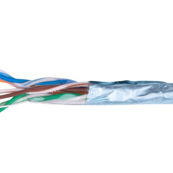 HSEKF424H1 F/UTP Kabel Cat.5e, 4x2xAWG24/1, LS0H, Eca, blau, Box 305m<br><u>Verkaufseinheit: 305m</u>