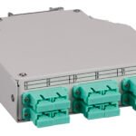 HSELS043CR LWL Spleißbox für Hutschiene,  4 Fasern, SC 50/125µm OM3<br><u>Verkaufseinheit: 1Stk</u>