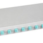 HSELS083LG LWL Spleißbox, 8Fasern, LC,50/125µm OM3, 19", 1HE, Klasse B<br><u>Verkaufseinheit: 1Stk</u>