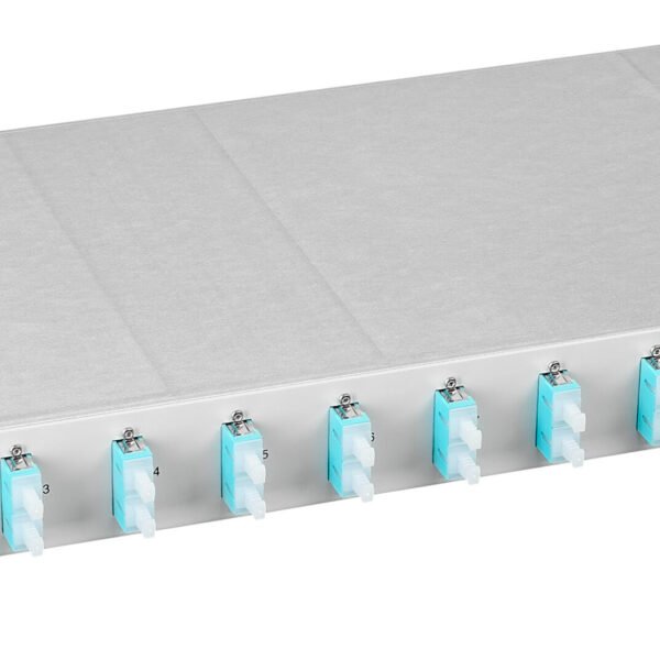 HSELS123CG LWL Spleißbox, 12Fasern, SC,50/125µm OM3, 19", 1HE, Klasse B<br><u>Verkaufseinheit: 1Stk</u>