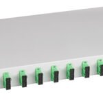 HSELS249DP LWL Spleißbox, 24Fasern, SC/APC 9/125µm OS2,19",1HE,Klasse C<br><u>Verkaufseinheit: 1Stk</u>