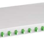 HSELS249MP LWL Spleißbox, 24Fasern, LC/APC 9/125µm OS2,19",1HE,Klasse C<br><u>Verkaufseinheit: 1Stk</u>