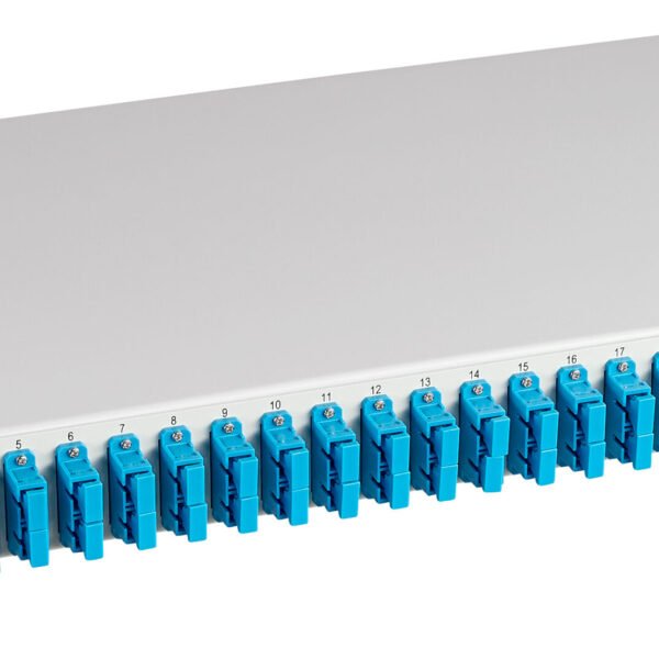 HSELS489CP LWL Spleißbox, 48Fasern, SC 9/125µm OS2, 19", 1HE, Klasse C<br><u>Verkaufseinheit: 1Stk</u>