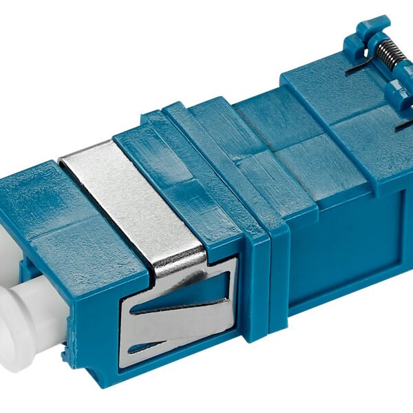 HSELSK09LQ LWL Kupplung LC-Duplex, Kunststoff, OS2, Keramik,o. Flansch<br><u>Verkaufseinheit: 1Stk</u>