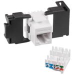 HSEMRJ5UWS TOOLLESS LINE Buchse RJ45 ungeschirmt Cat.5e (SFA)<br><u>Verkaufseinheit: 1Stk</u>