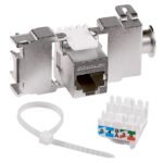 HSEMRJ6GWS TOOLLESS LINE Buchse RJ45 geschirmt Cat.6 (SFA)<br><u>Verkaufseinheit: 1Stk</u>