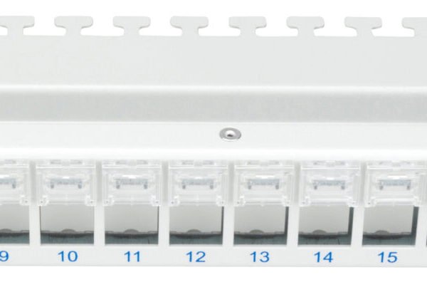 HSER0240GZ Patchpanel 19" für 24 Module (SFA)(SFB), Beschriftungsfelder<br><u>Verkaufseinheit: 1Stk</u>