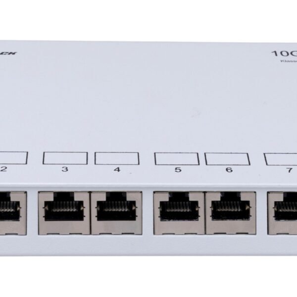 HSERG086GV DE-EMBEDDED LINE Patchpanel Aufputz-Gehäuse 8xRJ45, 10GB<br><u>Verkaufseinheit: 1Stk</u>