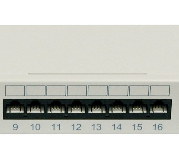 HSERU246GV Patchpanel 19" 24xRJ45 ungeschirmt Cat.6, 1HE, RAL7035<br><u>Verkaufseinheit: 1Stk</u>