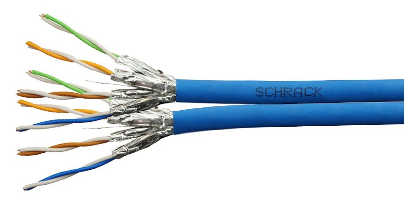 f_hskf823hb5 HSKF823HB5 U/FTP Kabel Cat.6a, 2x(4x2xAWG23/1), 500MHz, LS0H, Dca, blau<br><u>Verkaufseinheit: 500m</u> – Bild 1