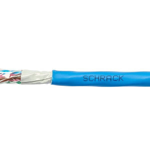 HSKU423EB5 U/UTP Kabel Cat.6a, 4x2xAWG23/1, 500MHz, LS0H, Eca, blau<br><u>Verkaufseinheit: 500m</u>
